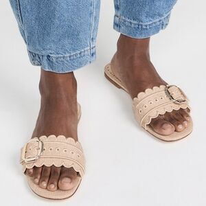 Larroude Ivy Broderie Slides